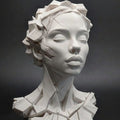 Fragmented Serenity – Modern Geometric Sculpture