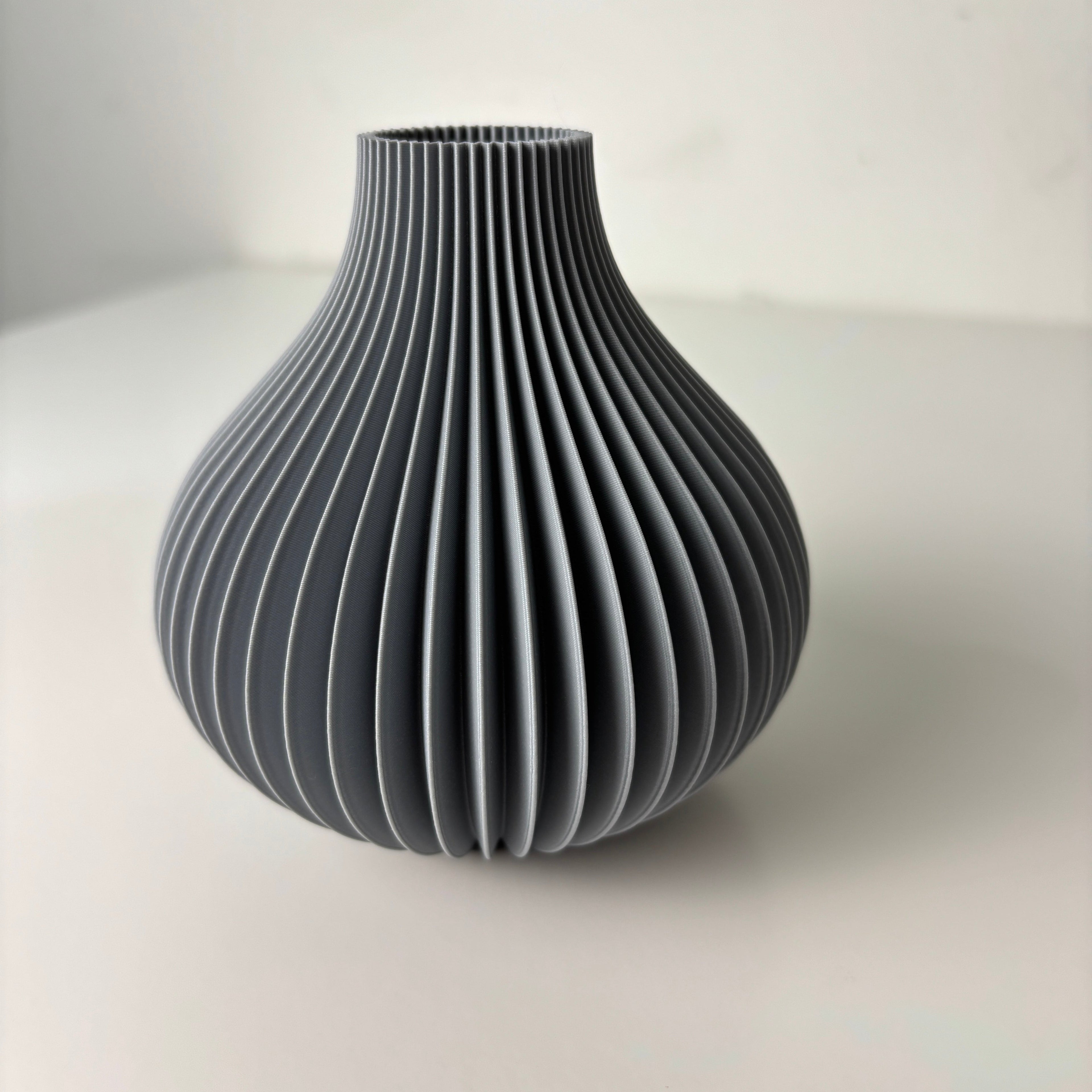 Zenith Sculptural Pleated Vase
