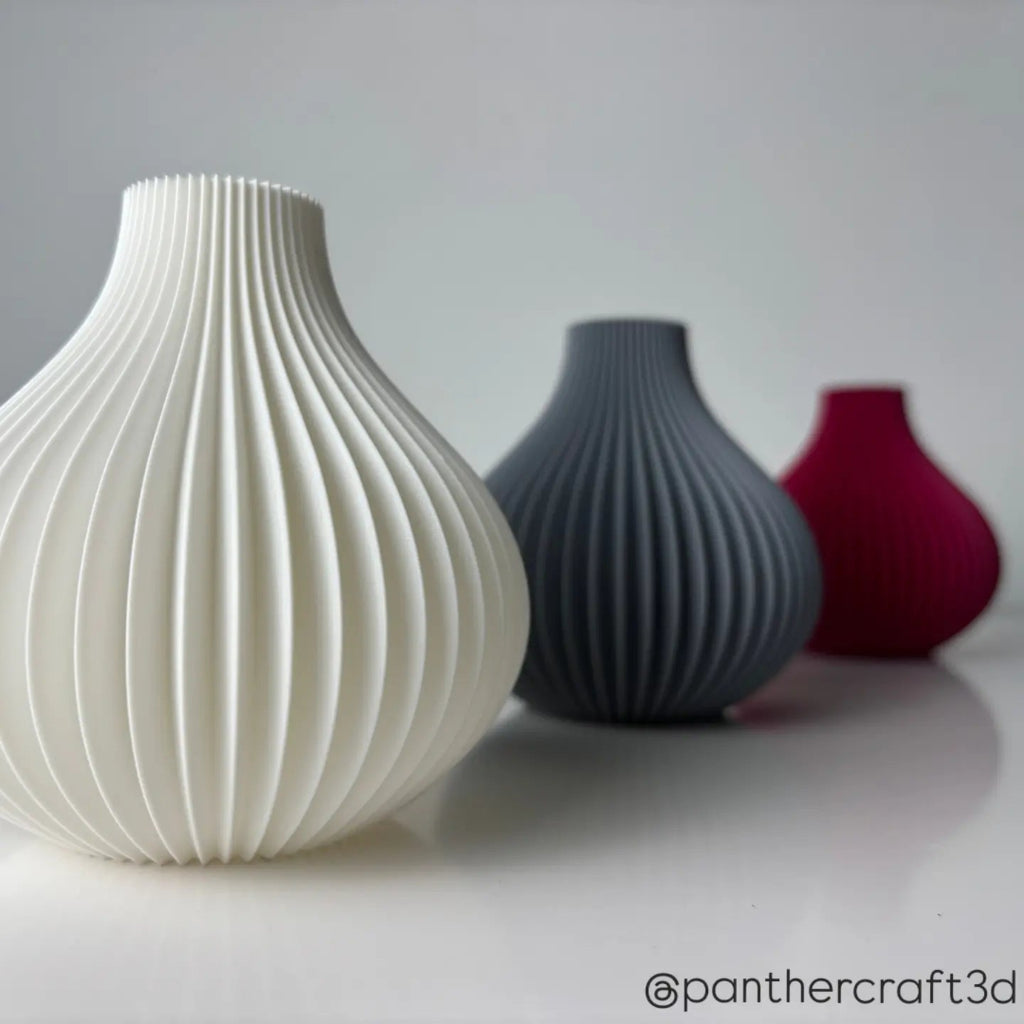 Zenith Sculptural Pleated Vase