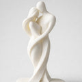 Romantic Couple Abstract Sculpture | Premium 3D Printed Decor